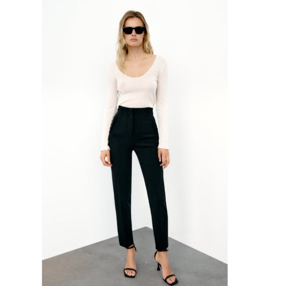 Zara High Waisted Pants